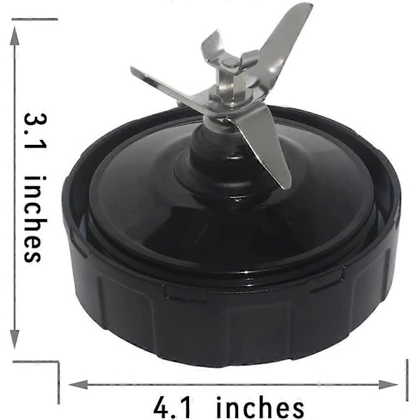 For Ninja Blender Monteringssett 7 Finner, Ekstraktorblad Blender Kopp Deler for BL451 BL456