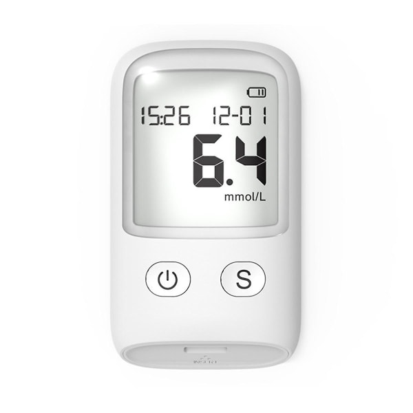 Hemoglobinmätare Hemoglobin Testare Hemoglobin Test Kit Glucometer för att mäta blodsocker, 50 testst