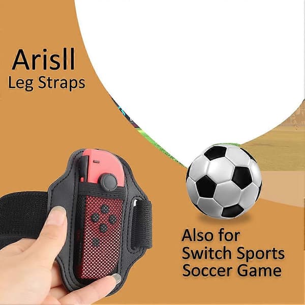 Benstrapper til spil, 2 pakning benbånd til Switch/ Controllers Sportstilbehør