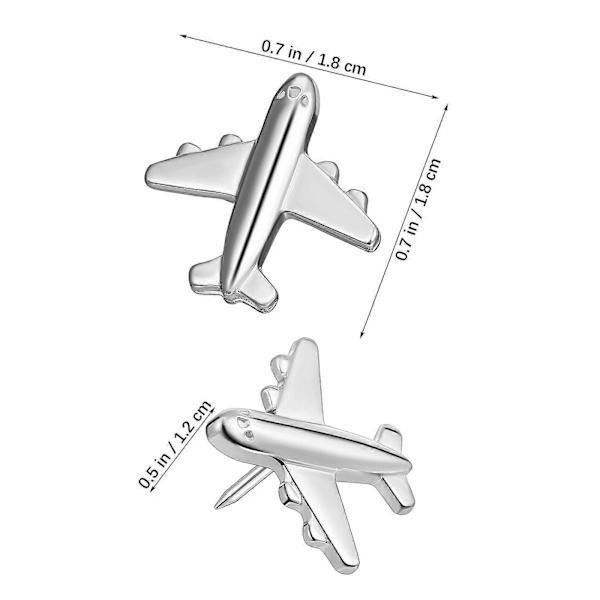 24 stk Fly Push Pins Metall Kart Stift Dekorative Push Pin Tommel Tacks Korktavle Push Pin Stick Pin