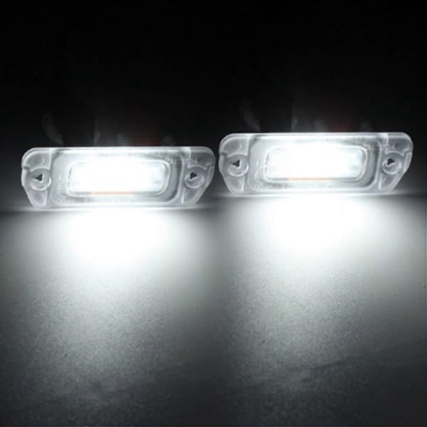 Bilnummerpladelys LED Nummerpladelys til ML450 ML500 550 ML63 Nummerpladelygte Hvid