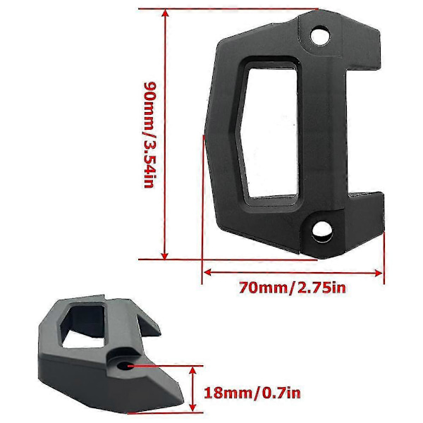 860201806 Base & Maskinvare Tilbehør Last Base Kit For Linq Can-am X3 Ski-doo