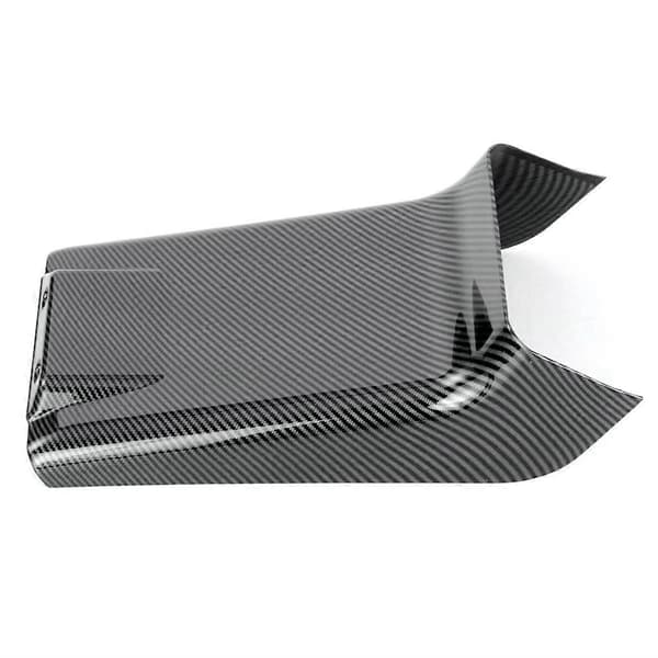Bakre sparkskydd panel trim för Model 3 2024 ABS Kolfiber Interiörtillbehör