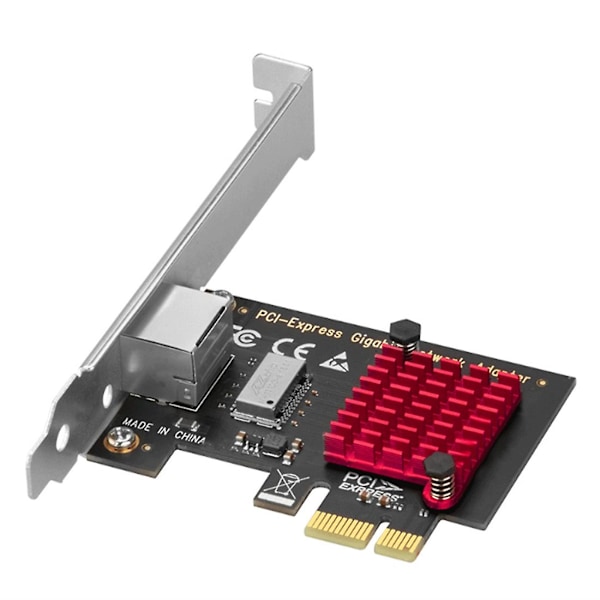 PCIE-kort Gigabit nettverkskort 10/100/1000 Mbps RJ45 kablet nettverkskort PCI-E nettverksadapter LAN Ca