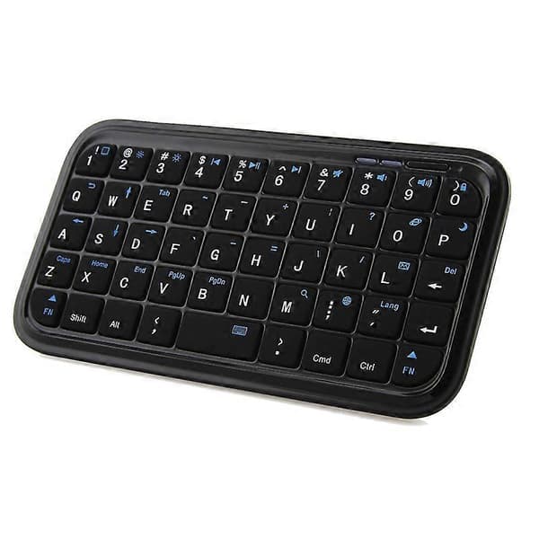 Mini Bluetooth Trådlöst Tangentbord Portabelt Litet Handtangentbord för iPhone Android Smartphone Tablet La