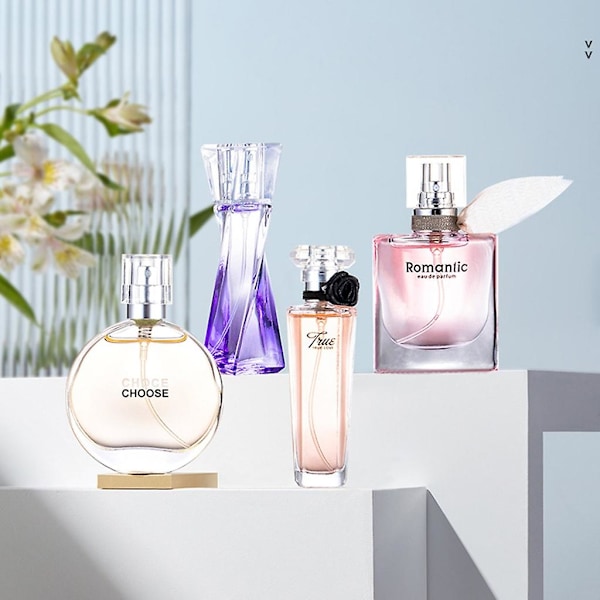 Kvinders Eau de Toilette Parfumesæt Bærbar Elegant Duft Parfumespray