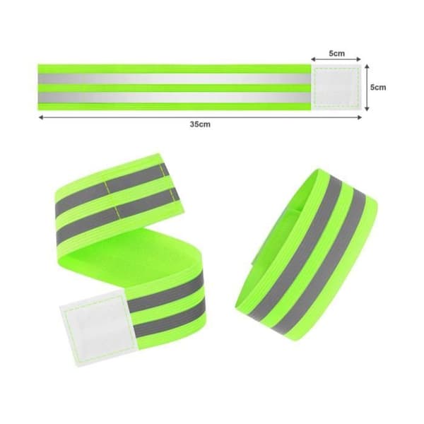 Reflekterande Armband - 8-pack - Hög Synlighet - Bekväma - Multisport