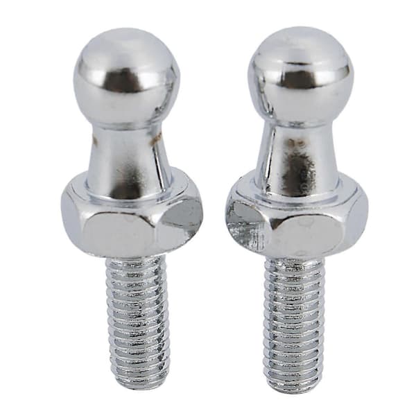 2x 10mm KULELEDD BOLT M8 for Gasspjeld Kuleformet Luker STD 002