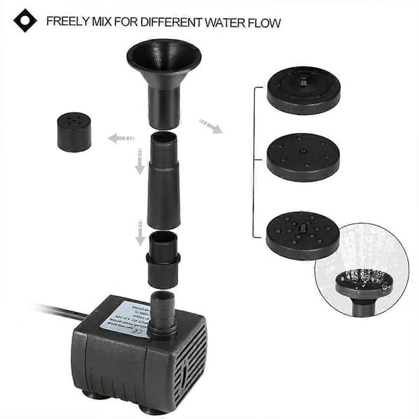 Decdeal Solcellsdriven Vattenpump