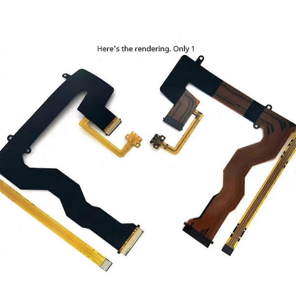 LCD Skärm Flexkabel för EM10II / E-M10 MARK II Digitalkamera Reparationsdel