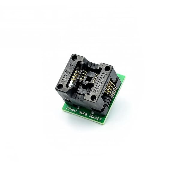 1 stk SOP8 til DIP8 SOP8 Turn DIP8 SOIC8 til DIP8 IC Socket Programmer Adapter Socket til Bred 150Mil