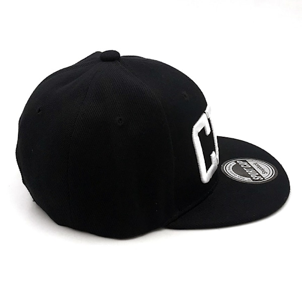 Barn fotboll stjärna Ronaldo broderi barn keps hatt ben pojkar flickor sport snapback hip-hop kepsar svart