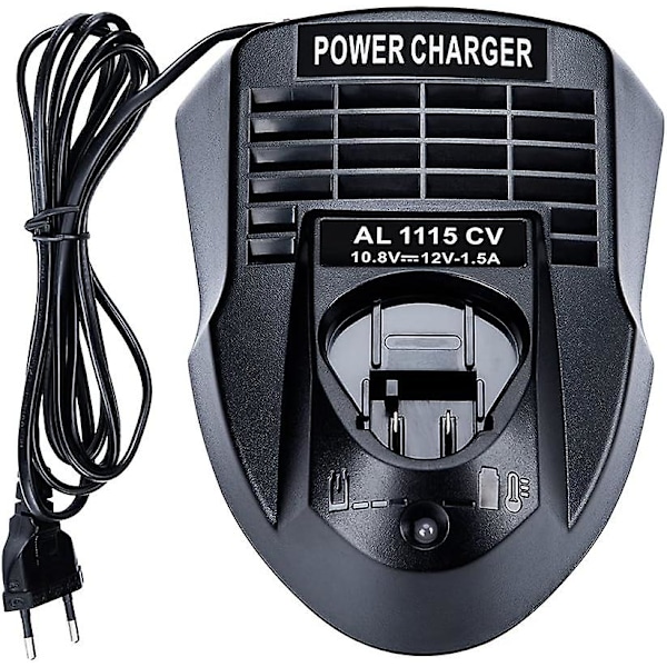 AL1115CV 10.8V 12V 1.5A Lithium-ion Battery Charger Power Supply for Bosch Li-ion Drill/Screwdriver BC430 BC330, 2 607 336 996 BAT411, BR-Vie