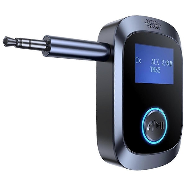 AUX Bluetooth 5.4 Autoadapteri Bluetooth-vastaanotin Langaton äänivastaanotin musiikille/handsfree-puheluille