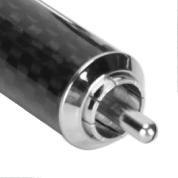4 stk. RCA-stik messing forkromet lodde RCA-stik rummer op til 10 mm tråddiameter