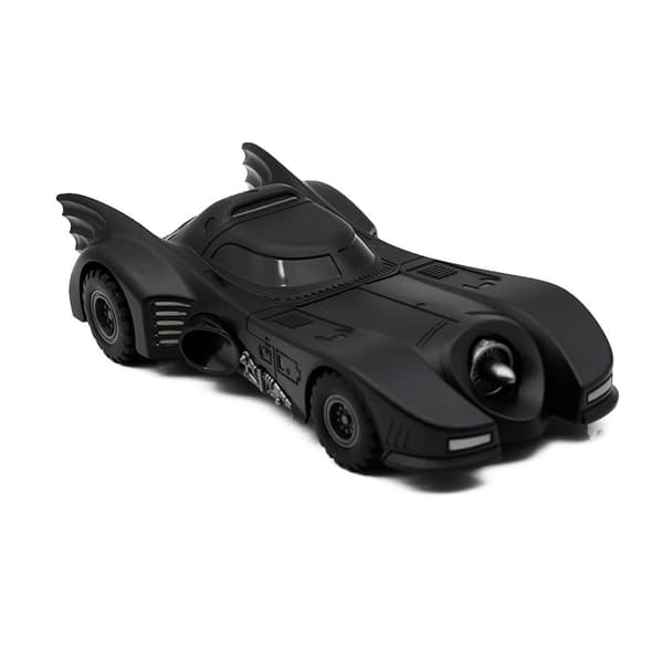 Fjernstyret Batmobile racerbil med firevejs styring (uden batteri)