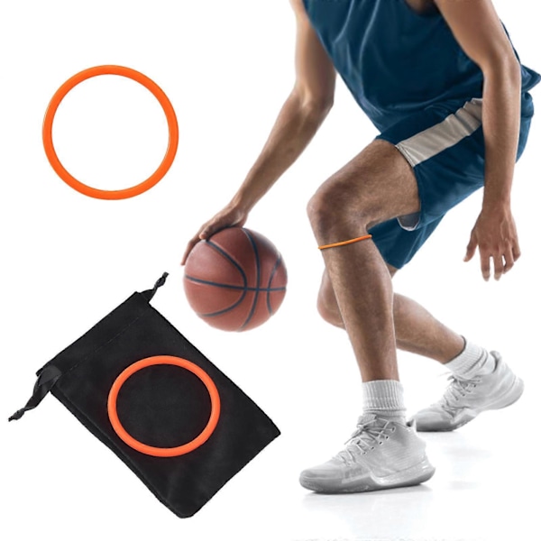 Basketball knæ styrke bælte knæ reb ring gummibælte silikone materiale