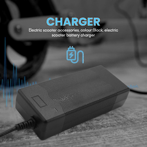 Lader for elektrisk scooter 42v 1.5ah Batterilader (EU-kontakt) -yky
