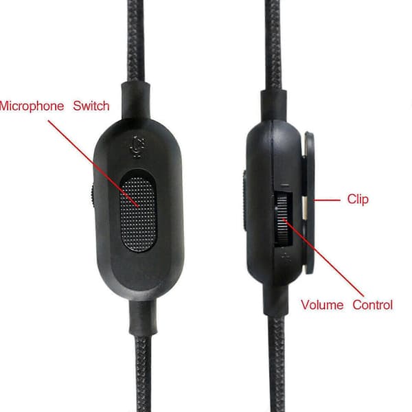 Erstatningskabel for Logitech G433/233/g Pro/g Pro X/hyperx Cloud Alpha/xbox One