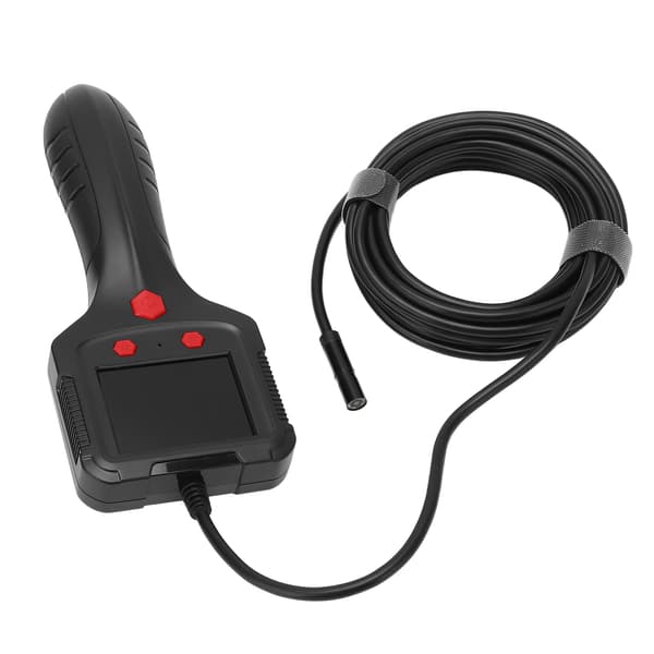 Waterproof IP67 Industrial Borescope, 2.4 \" IPS HD Inspection Camera, Handheld Endoscope with 6 LED Lights