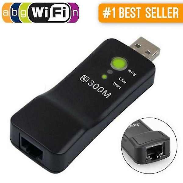 Smart-TV Uwa-br100 Wifi Trådlös USB Lan-adapter Wifi-repeater
