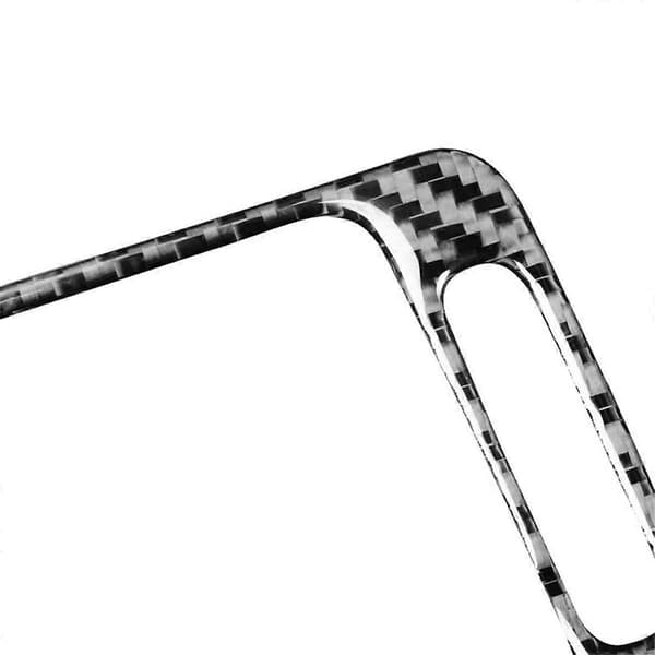 3 stk. Karbonfiber Dashboard Luftventil Trim for 8. generasjon 2006-2011