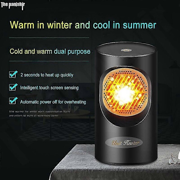 300w-400w Mini Portabel 2s Snabb Elektrisk Ers Touch Varm Fläkt Över Er