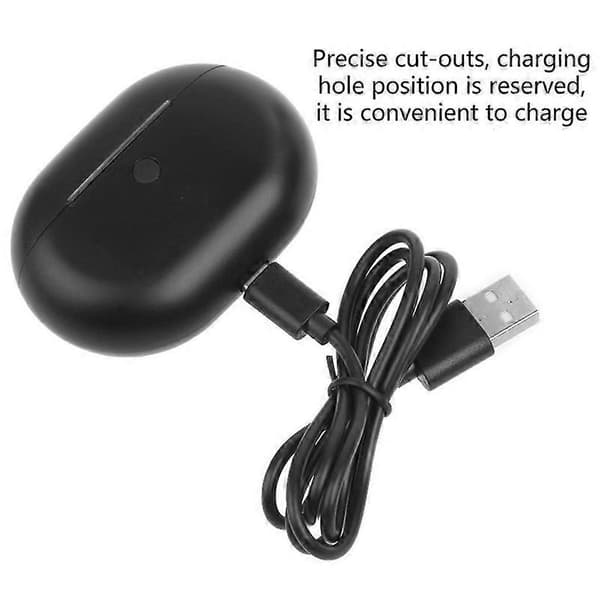 For Studio Buds Ladeetui med Bluetooth-paringssynkroniseringsknapp og 660MAh Erstatning Øretelefonlader