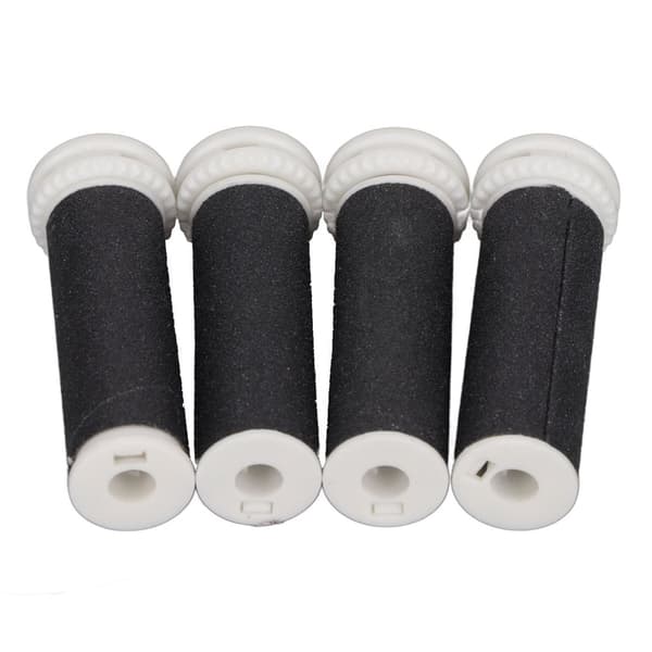 4pcs Replacement Roller Electric Foot File Grinding Tool Replacement Head for Foot Pedicure Tool