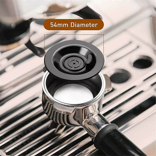 2 stk. Espresso Rengøringsdisk, 54mm Silikon Backflush Disk til Espresso Maskiner Tilbehør BES810BSS, BES840XL