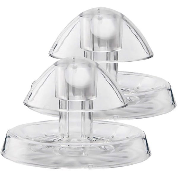 2 st Snigelfälla för Akvarium Fisk Tank Snigelfälla Plast Snigelfångare Transparent Snigelfälla