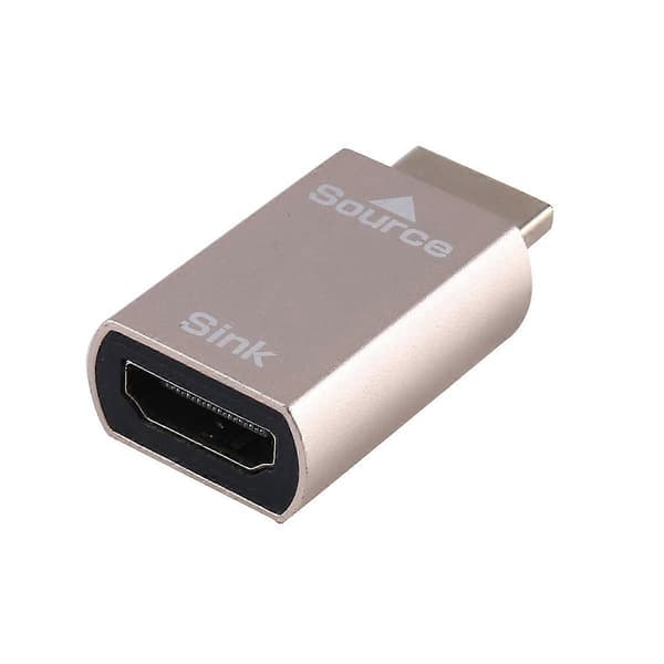 -Kompatibel Låseskærmssignalholder KVM HDMI2.0 Virtuel Adapter EDID DDC Dummy Plug til -Kompatibel