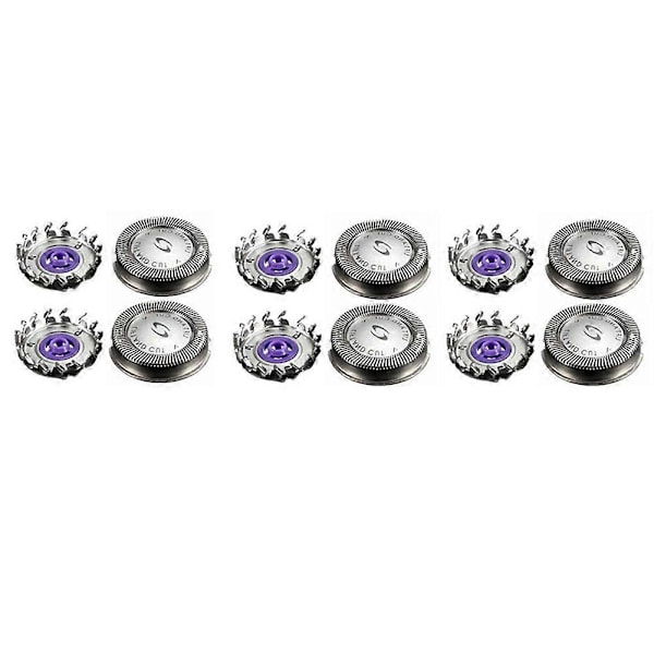 6 st HQ56 Ersättningshuvudblad för Rakapparat HQ3 HQ4 HQ55 HQ56 HQ6900 HQ6868 HQ5812 HQ6874 Blad Män