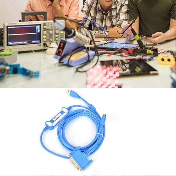 USB-SC09 PLC Programmeringskabel PLC Datakabel Download Linje til Mitsubishi 3 Meter