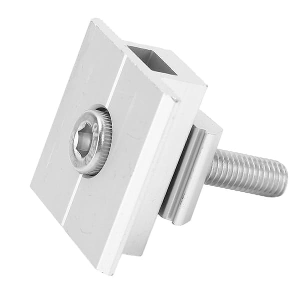 Høykvalitets (ING-SMC-30) solcellepanelbrakett midtklemme endeklemme