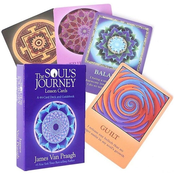 Sjælens Rejse: Et 44-korts Tarot Deck Spådom Oracle Spil