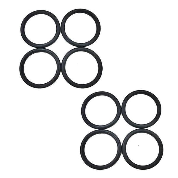 Pakke med 8 O-ringe Bumper Fender Quick Release Fasteners Udskiftningsgummibånd O-ringe