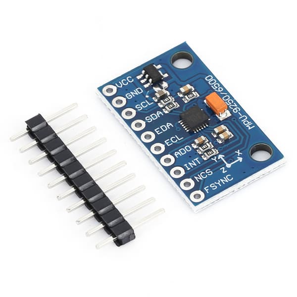 MPU‑9250 GY‑9250 9‑akset 16-bitars gyroskop accelerationsmagnetisk sensor 3~5V