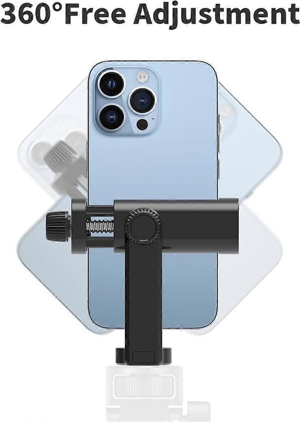 2025 Uusin malli AM-A 2PACKTripod-puhelinpidikkeen kiinnitysadapteri, 1/4\"