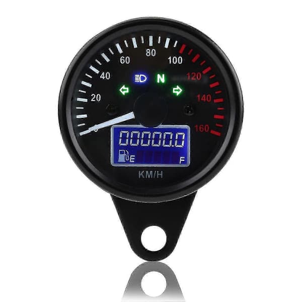 Motorcykel Speedometer, Digital LCD Speedometer til Motorcykel