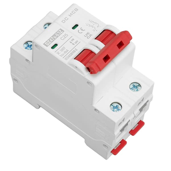 DC-strømbryter Overbelastningsvern Magnetisk system PV-strømbryter 500V 25A 2P