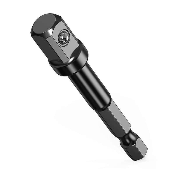 3/8 Impact Adapter, 10-pakning 3/8 Socket Adapter 1/4 tomme til 3/8 Socket Adapter Kit for Impact Driver