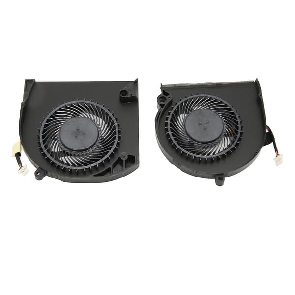 Udskiftningskøleventilator til bærbar CPU GPU til Dell Alienware 15 R3 15 R4 P69f 4-benet strømstik Reducerer belastning CPU GPU-ventilator