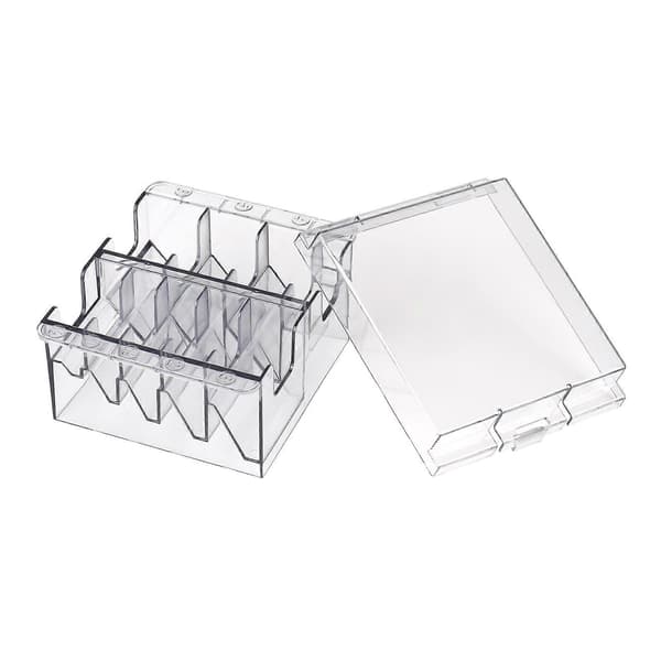 Plastbladhållare för 8 Blad Förvaringslåda Rack Klippkamhållare