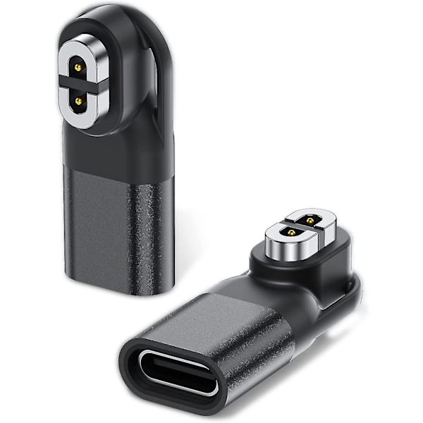 [Tvåpack] Usb C-adapterladdare för Aftershokz-hörlurar, kompatibel med Shokz Aeropex, Openrun, Openrun Pro, Openrun Mini, Openco