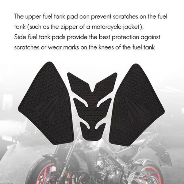 Motorsykkel Tankbeskyttelsesdekaler for MT-09 MT09 2021 - Anti-Tank Pad, Side Tank Pads, Trekkdeksel