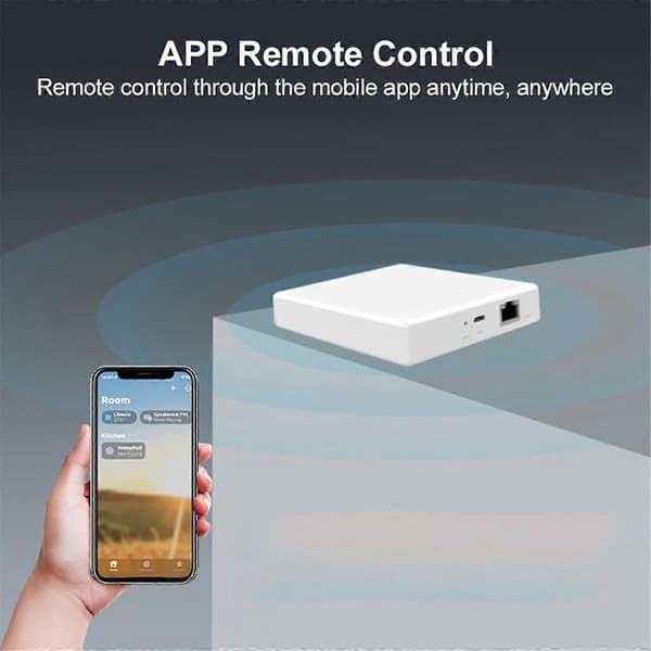 Tuya Matter Thread Hub Zigbee Smart Home Bridge Matter Gateway Hub Siri Röststyrning för Alexa