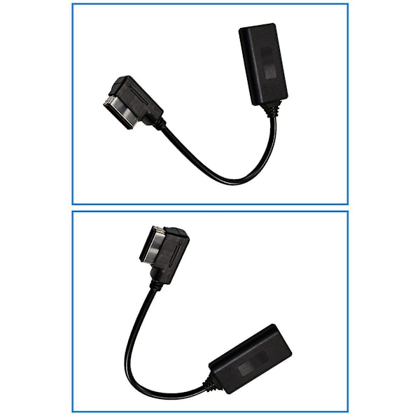 MMI Trådløs Aux Bluetooth 5.0 Adapterkabel Lyd Musik Afspiller til A3 A4 B8 B6 Q5 A5 A7 R7 S5 A6L