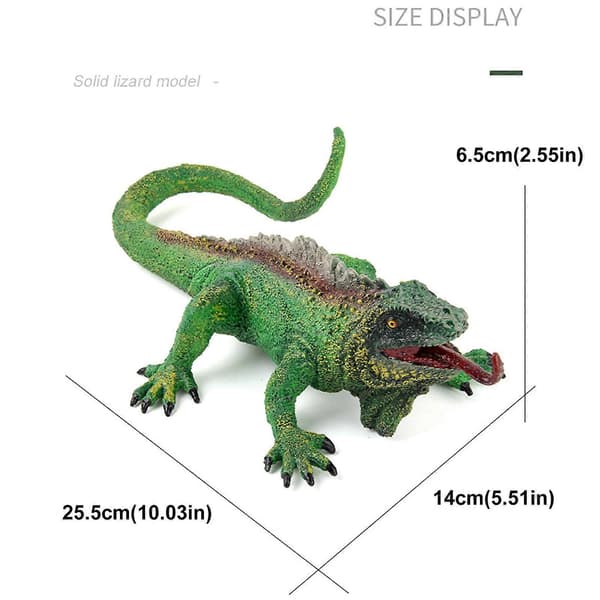Legetøjsøgle Kunstig Model Reptiløgle Fake Øgle Pædagogisk Legetøj Til Børn 240982