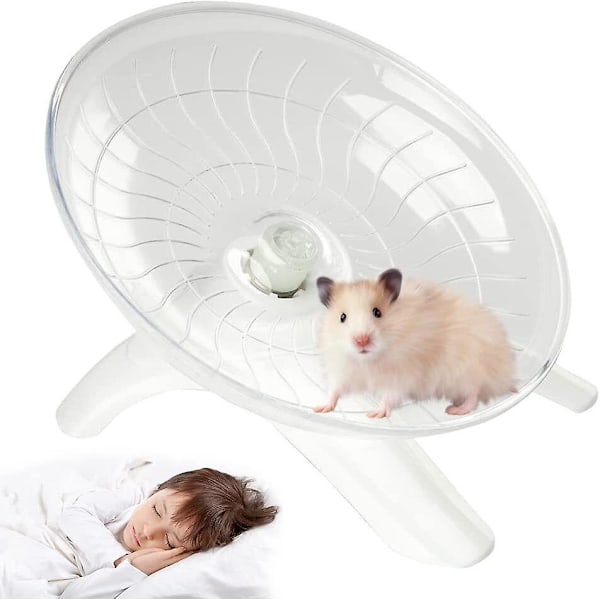 18 cm löpskiva litet djur flygande tefat träningshjul hamster möss